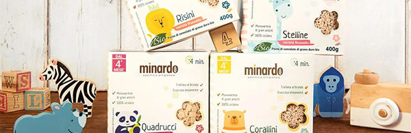 Linea Baby Food - Pasta Artigianale Biologica - Pastificio Artigianale Minardo